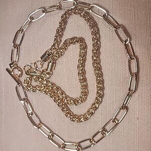 Open Edit, 2 Piece Necklace Set